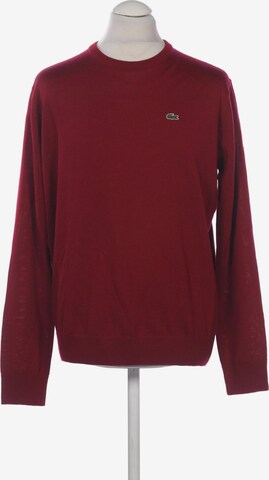 LACOSTE Sweater & Cardigan in L in Red: front