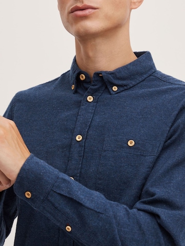 Coupe regular Chemise BLEND en bleu