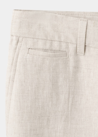MANGO MAN Slim fit Chino Pants 'Oyster' in Beige