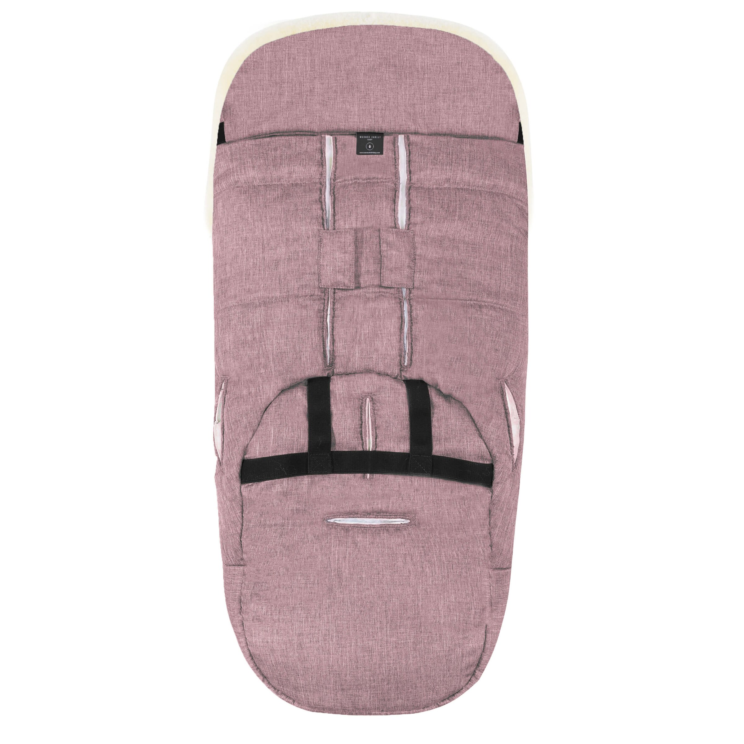 Werner Christ Baby Fußsack 'FLIMS LUXE' in Pink