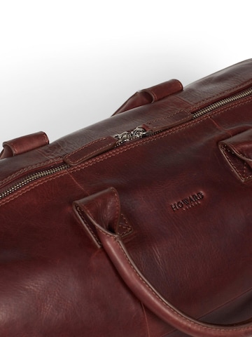 Borsa weekend 'Weekend Bag Sam Brown' di Howard London in marrone