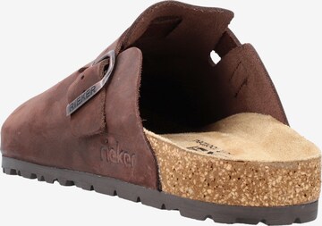 Rieker Mules in Brown