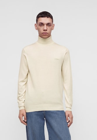 GUESS Pullover 'NIGEL' in Weiß