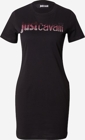 Just Cavalli - Vestido em preto: frente