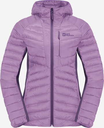 JACK WOLFSKIN Outdoorjacka 'Routeburn Pro Ins' i lila: framsida