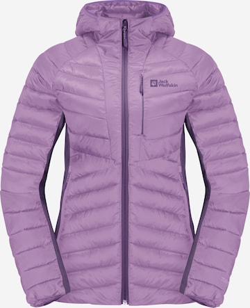 JACK WOLFSKIN Outdoor Jacket 'Routeburn Pro Ins' in Purple: front