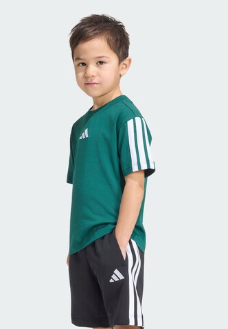 ADIDAS SPORTSWEAR - Camiseta funcional 'Essentials' en verde: frente