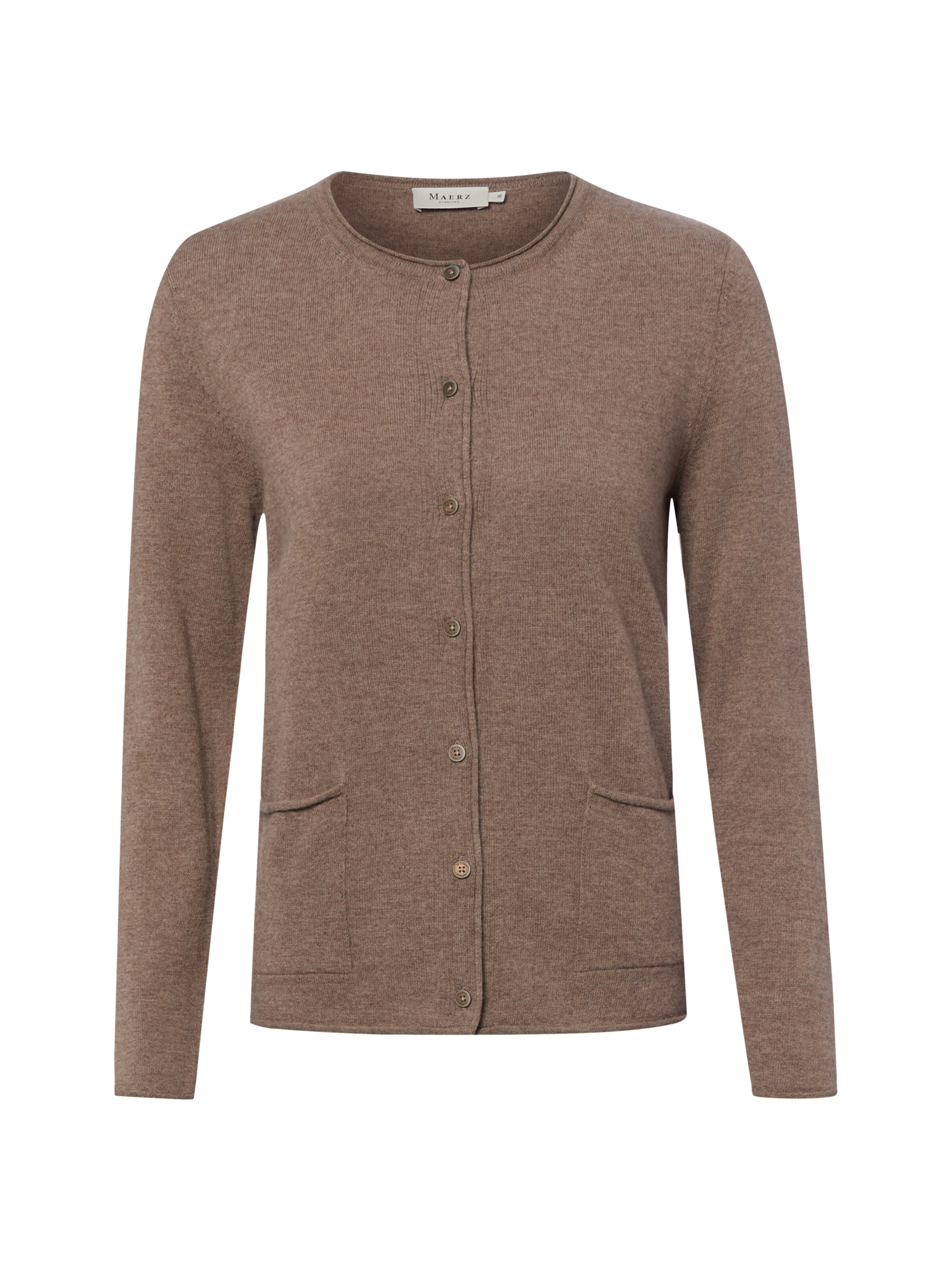 MAERZ Muenchen Strickjacke in Beige: Vorderseite