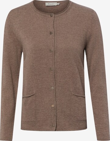 MAERZ Muenchen Strickjacke in Beige: Vorderseite