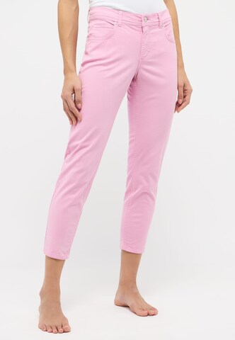 Angels Slimfit Jeans 'Ornella' in Roze: voorkant