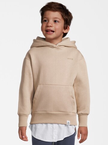 New Life Sweatshirt in Beige: voorkant