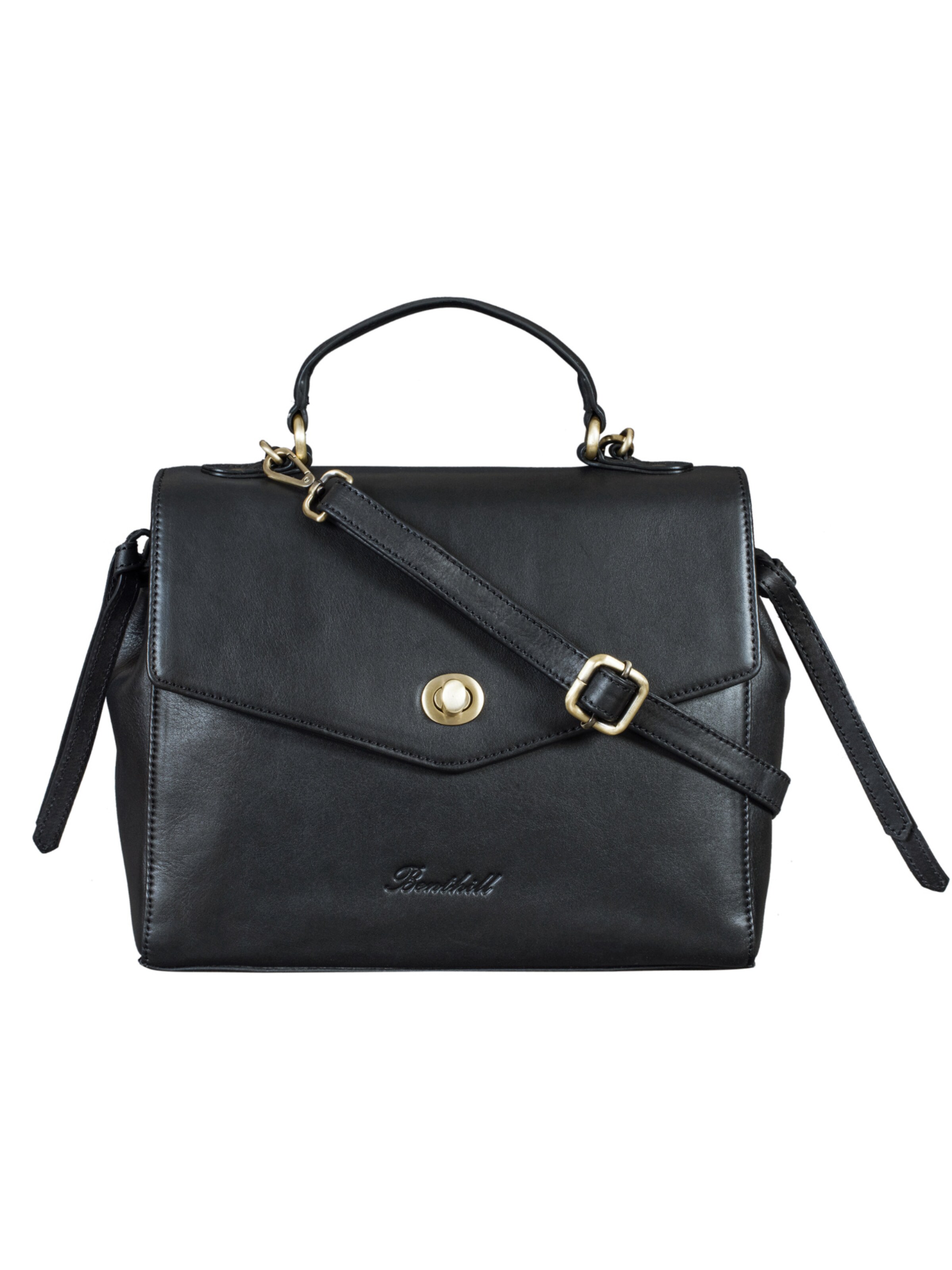 Benthill Handbag in Black: front