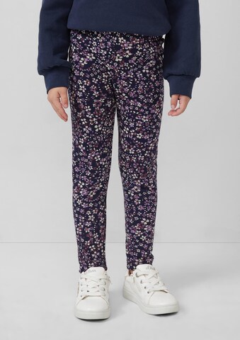 Skinny Leggings s.Oliver en bleu : devant