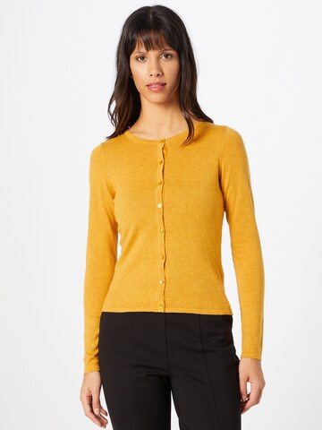 King Louie Knit Cardigan in Yellow: front