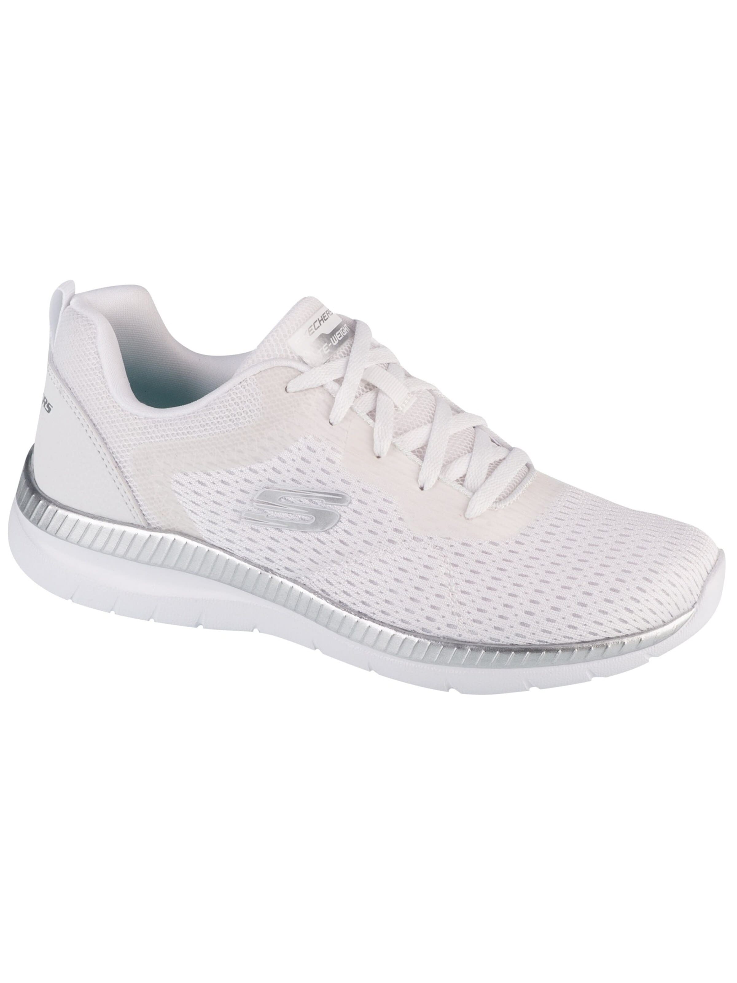 SKECHERS Sneaker low 'Skechers Bountiful - Quick Path'‌‌ in Weiß: Vorderseite