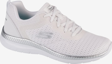 SKECHERS Sneaker low 'Skechers Bountiful - Quick Path' in Weiß: Vorderseite