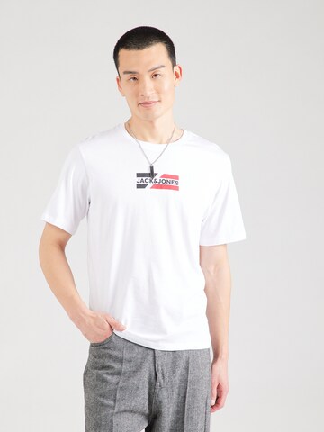 Maglietta di JACK & JONES in bianco: frontale
