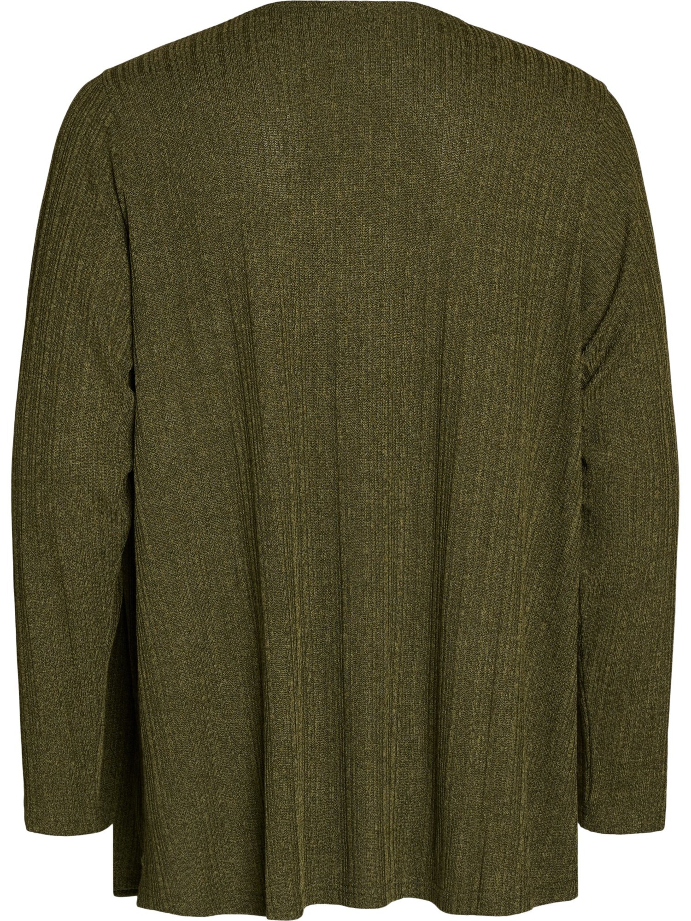 Zizzi Cardigan 'Lucia' i grøn