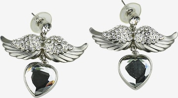 COLLEZIONE ALESSANDRO Earrings 'Engelchen' in Silver: front