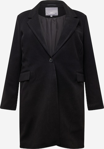 Manteau mi-saison 'NANCY' ONLY Carmakoma en noir : devant