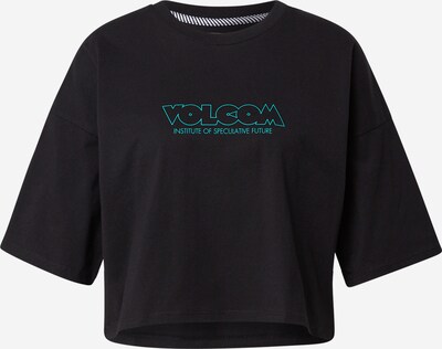 Volcom Majica 'LOEFFLER' | turkizna / črna barva, Prikaz izdelka