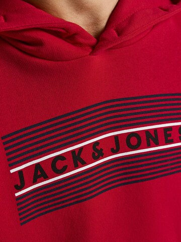 raudona Jack & Jones Junior Standartinis modelis Megztinis be užsegimo