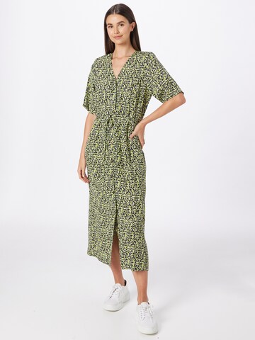 KAREN BY SIMONSEN Košilové šaty 'Bree' – zelená: přední strana