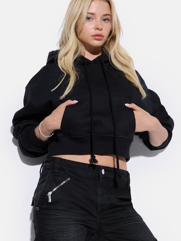 No Matter What Sweatshirt in Zwart: voorkant