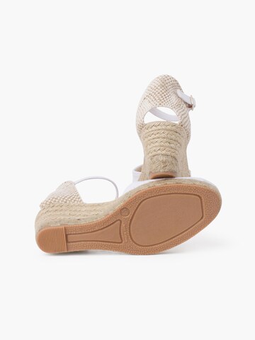 Sandales Pisamonas en blanc