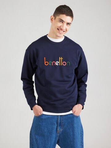 UNITED COLORS OF BENETTON Sweatshirt i blå: forside
