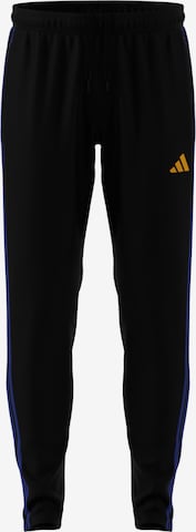 ADIDAS PERFORMANCESlimfit Sportske hlače 'Tiro 25 Essentials' - crna boja: prednji dio