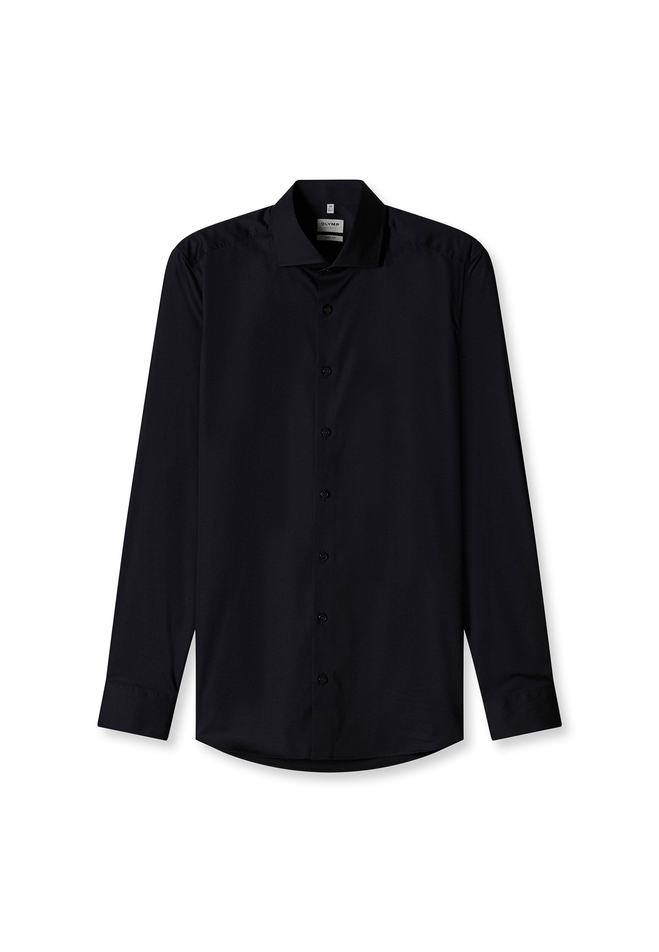 OLYMP Slim fit Button Up Shirt in Black