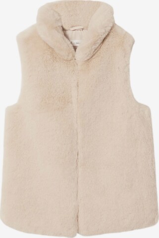 MANGO KIDS Bodywarmer 'Canela' in Beige: voorkant