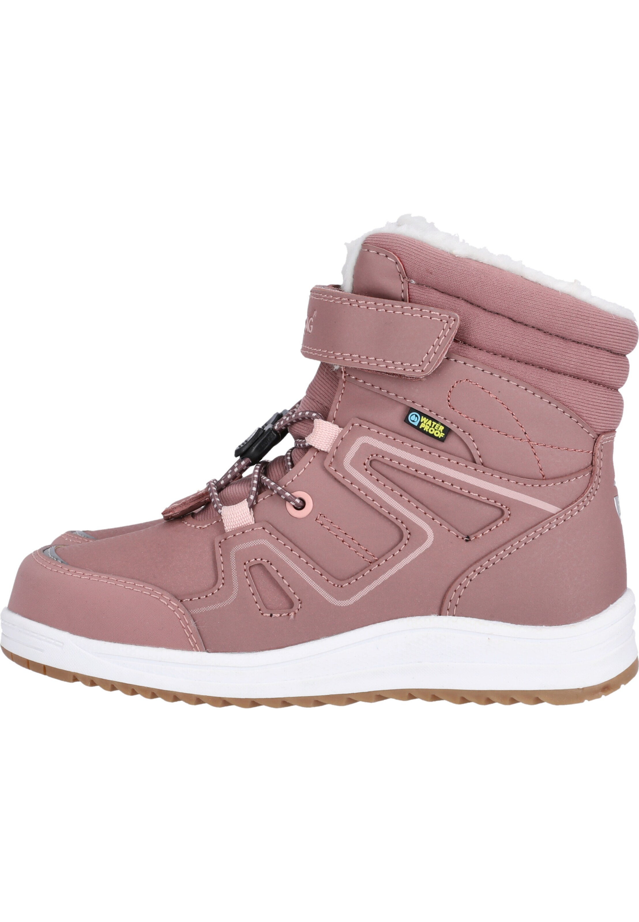 ZigZag Snow Boots 'Rincet' in Pink