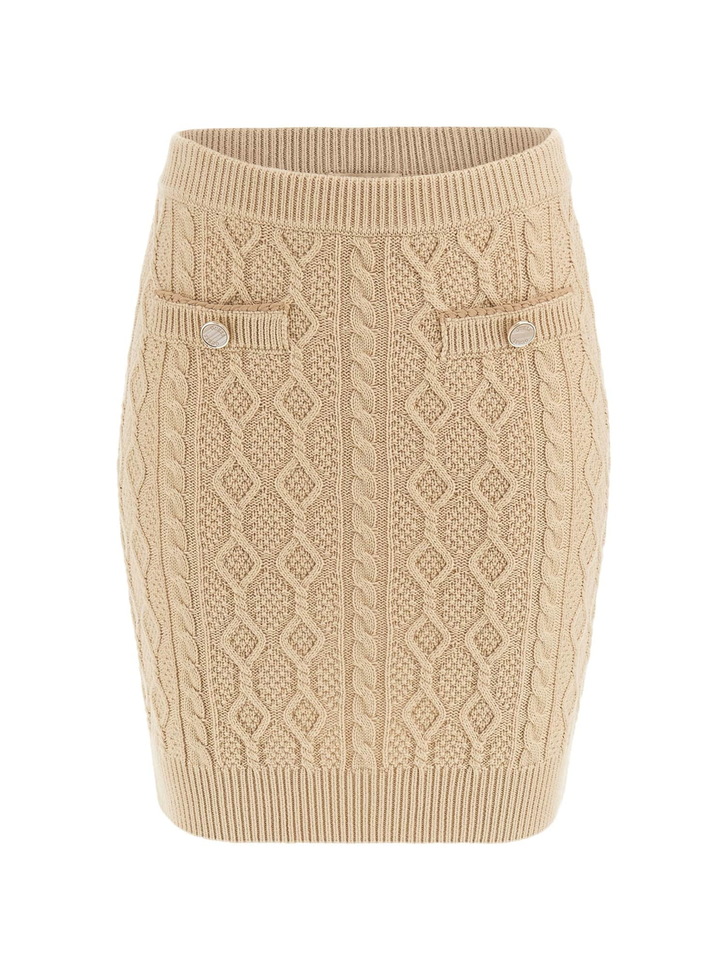 GUESS Rock 'ISABELLE' in Beige: Vorderseite