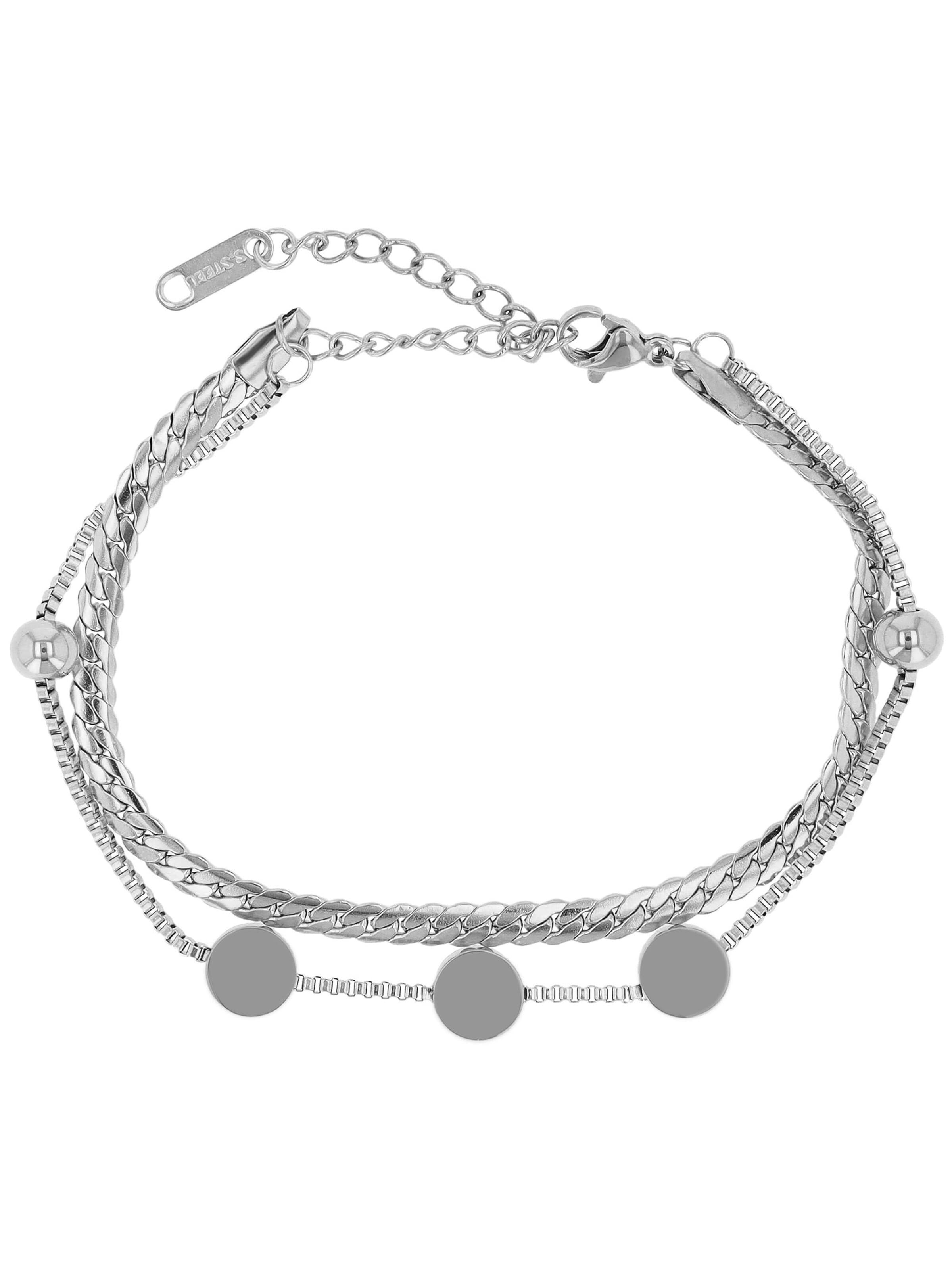 Akzent Bracelet 'Perita, langlebig' in Silver: front