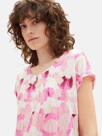 TOM TAILOR Bluse i pink