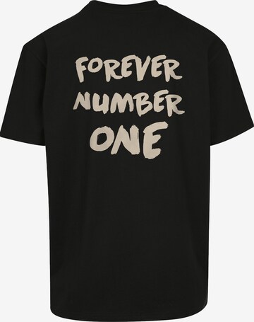 FC BAYERN MÜNCHEN T-Shirt 'Forever Number One' in Schwarz