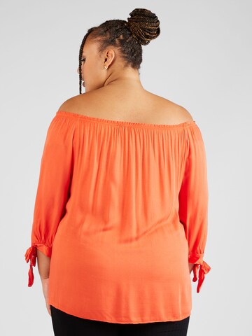 Z-One Blouse 'Eliana' in Orange