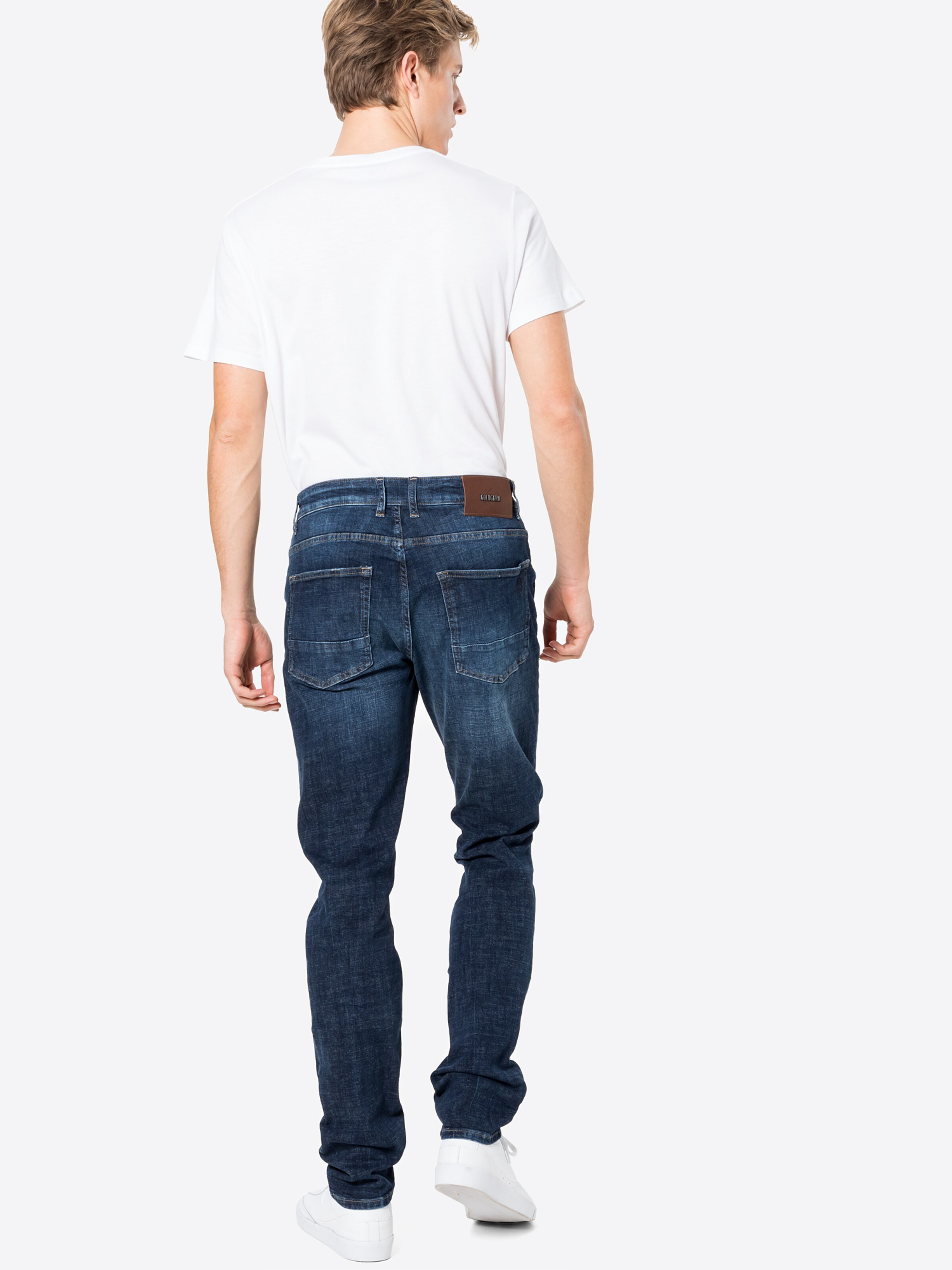 Männer Jeans Goldgarn Jeans 'JUNGBUSCH' in Blau - GS81505 Männer Jeans Goldgarn Jeans 'JUNGBUSCH' in Blau - GS81505