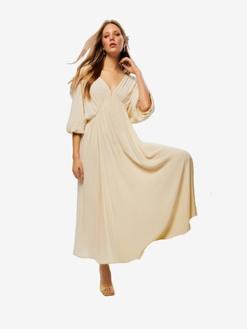 NOCTURNE Kleid in Beige