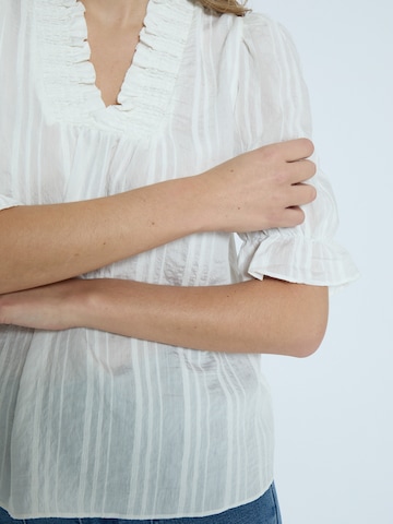Chemisier 'Gry' Peppercorn en beige