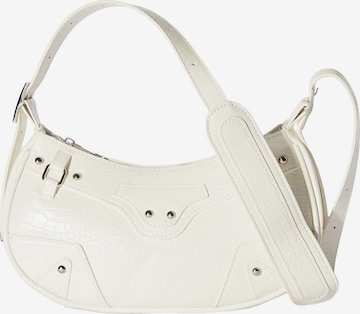 Bershka Shoulder Bag in White