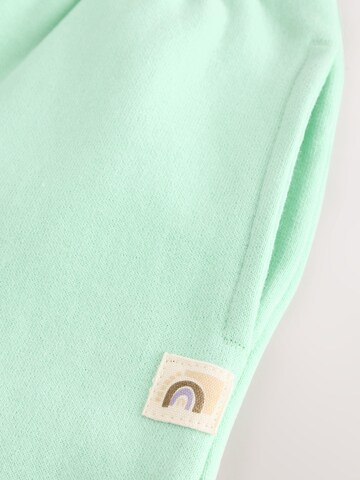 Next Wide Leg Hose in Grün