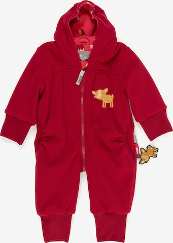 SIGIKID Dungarees in Red: front