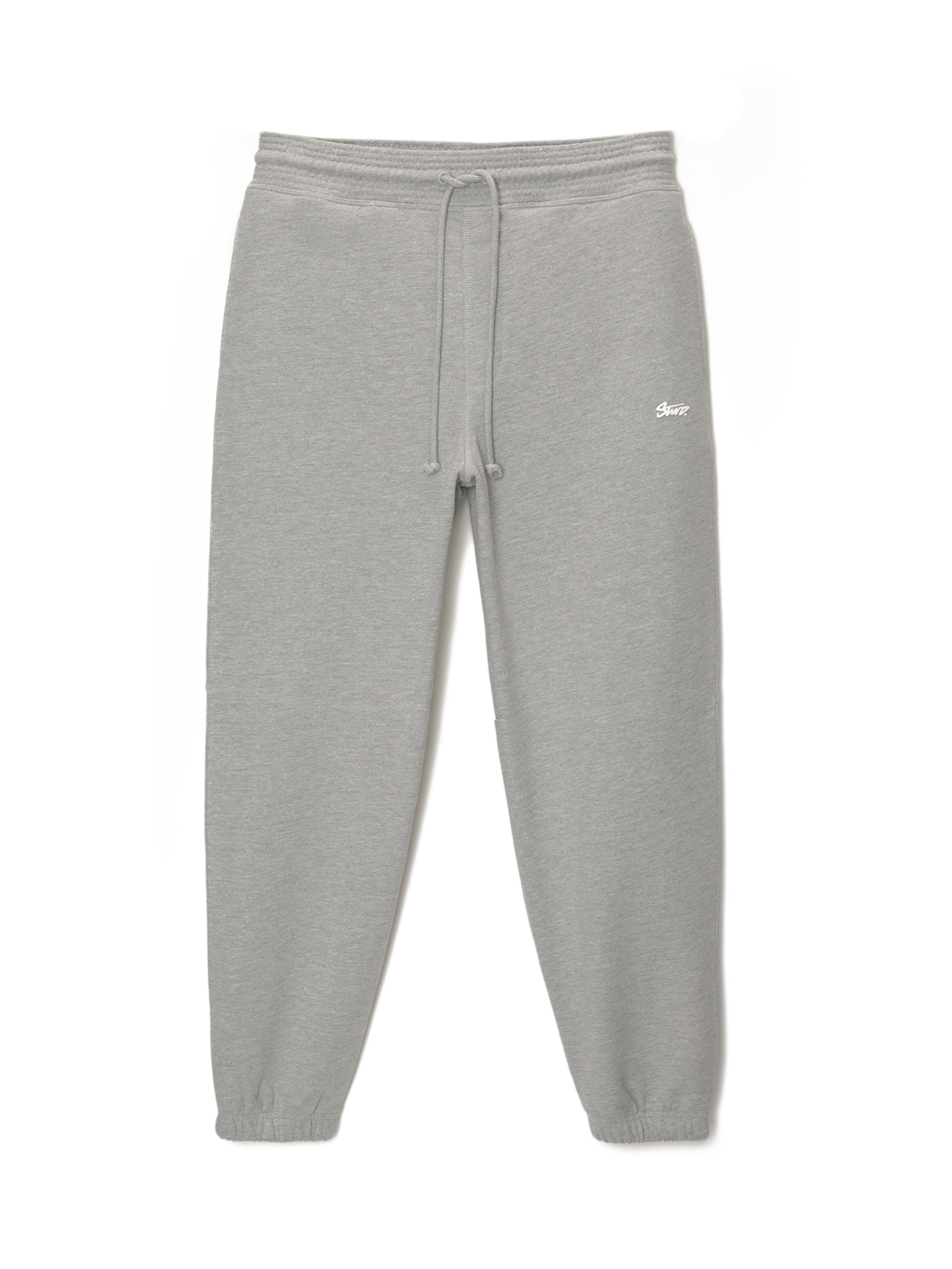 Pull&Bear Tapered Trousers in Grey: front