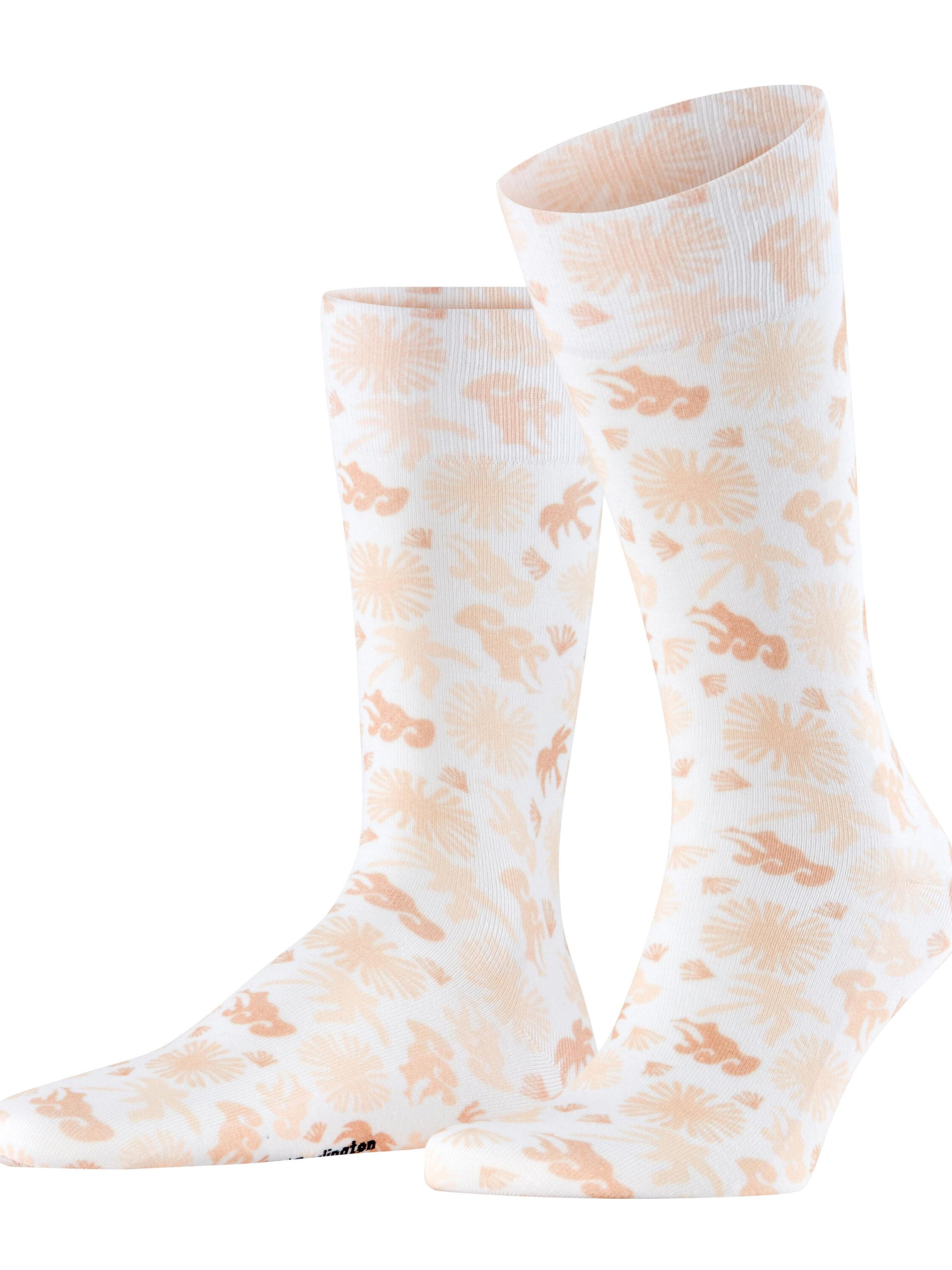 BURLINGTON Socken 'Lagoon'‌‌‌‌‌‌‌‌ in Weiß: Vorderseite