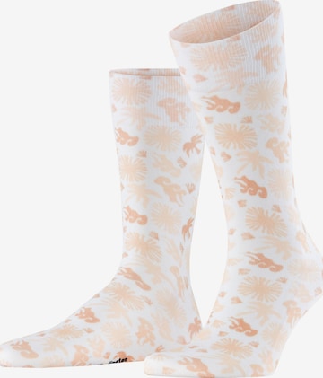 BURLINGTON Socken 'Lagoon' in Weiß: Vorderseite