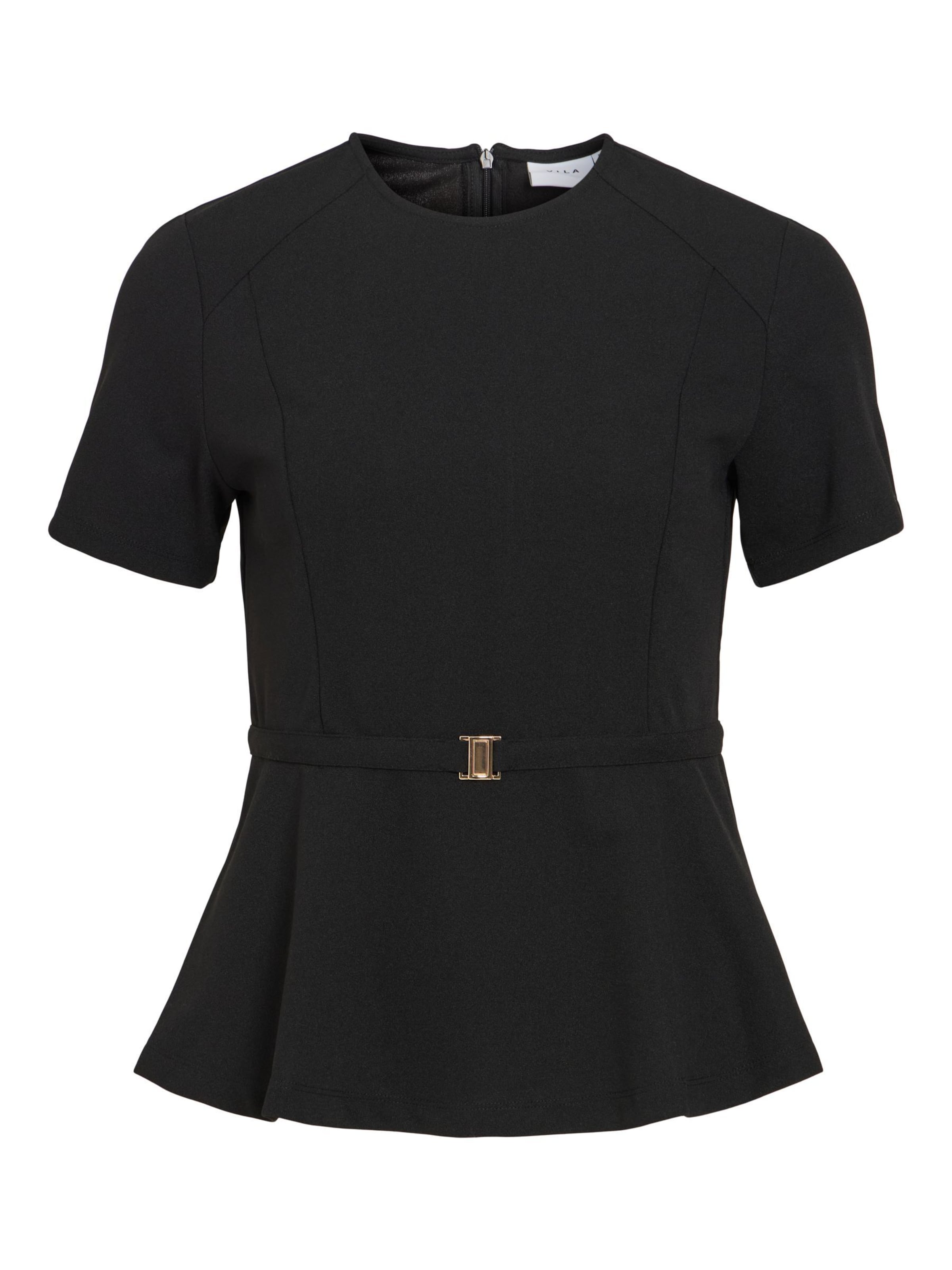 VILA - Blusa 'VIClasa' em preto: frente