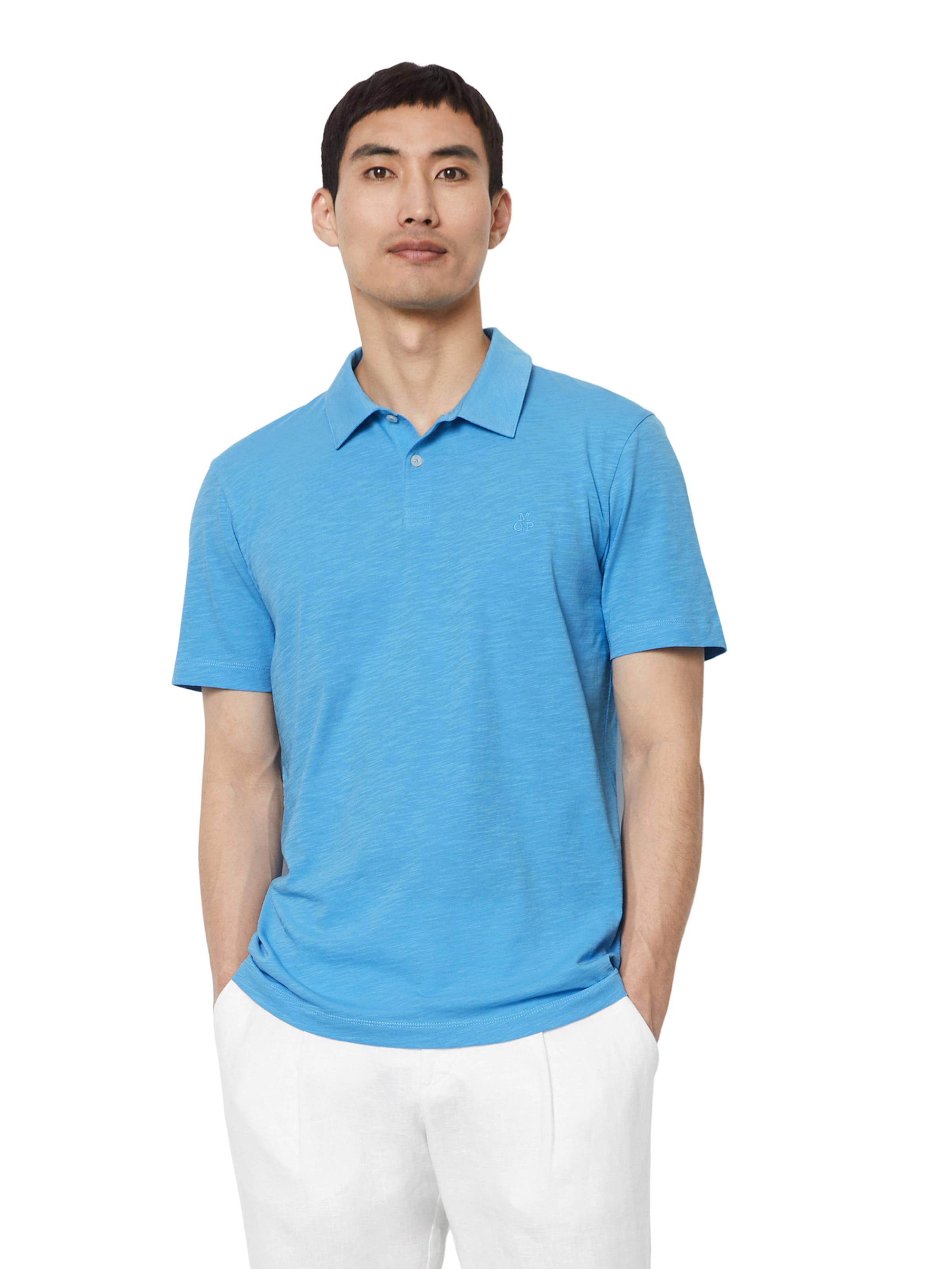 Marc O'Polo Μπλουζάκι σε μπλε: μπροστά